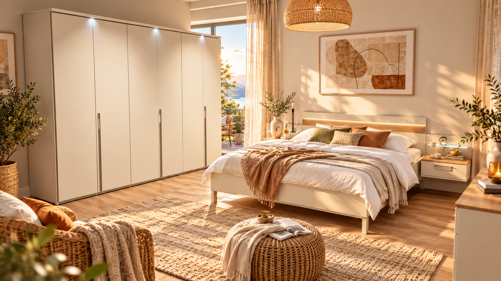 d.object Schlafraumlösung in einer Ferienwohnung